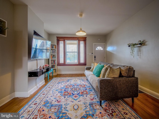 2905 Memphis St, Philadelphia, PA 19134 - living room with wood finished floors and baseboards