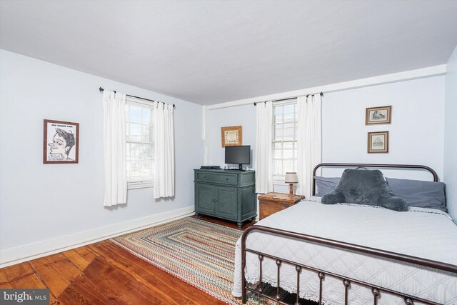 442 Ellisdale Rd, Crosswicks, NJ 08515 - bedroom with baseboards and wood finished floors