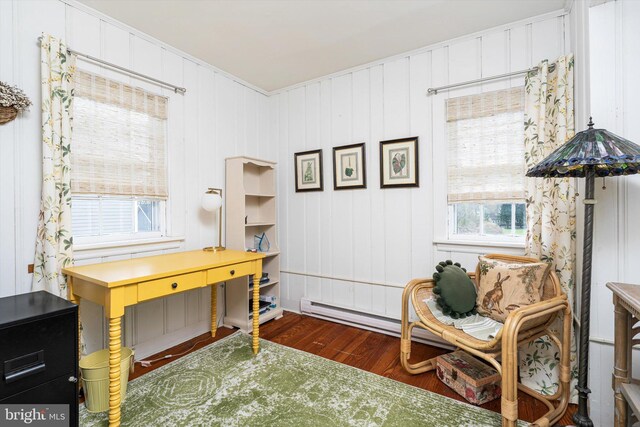 442 Ellisdale Rd, Crosswicks, NJ 08515 - living area featuring wood finished floors