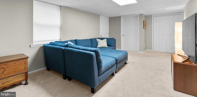116 Amesbury Ct, Severna Park, MD 21146 - living area with light colored carpet and baseboards