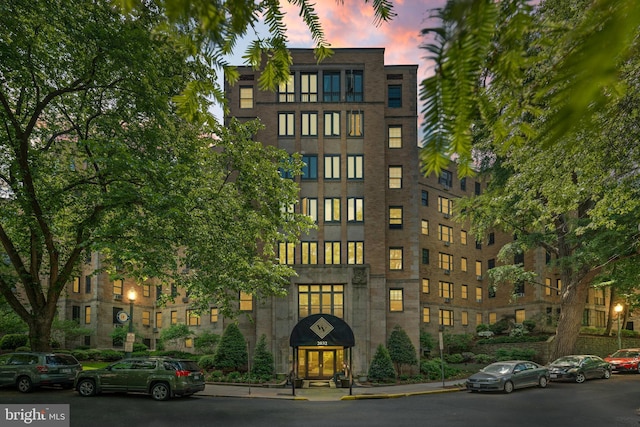 view of property