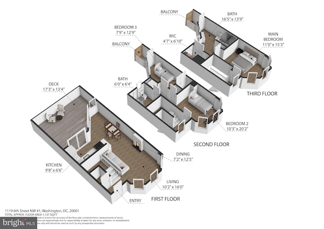 1119 6th St NW, Washington, DC 20001 - property floor plan