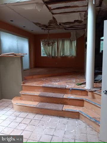 view of staircase