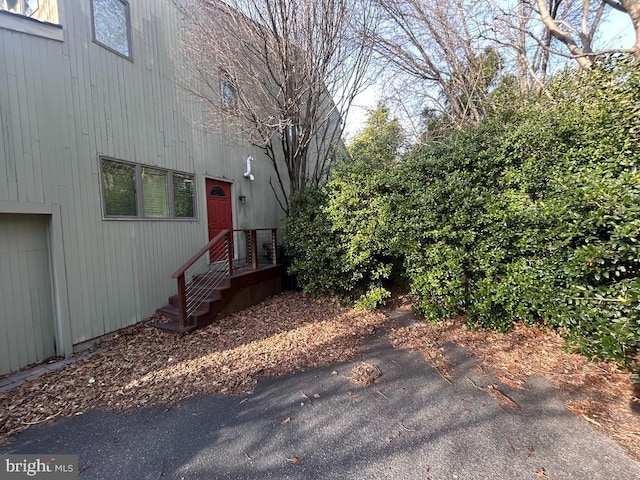 view of side of home