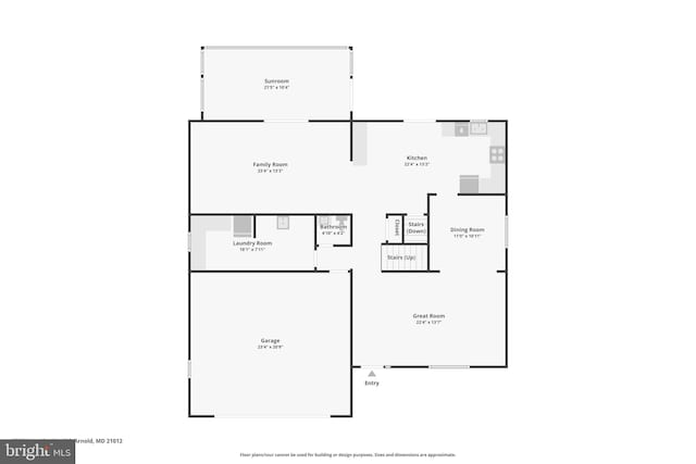 1326 Jones Station Rd, Arnold, MD 21012 - floor plan