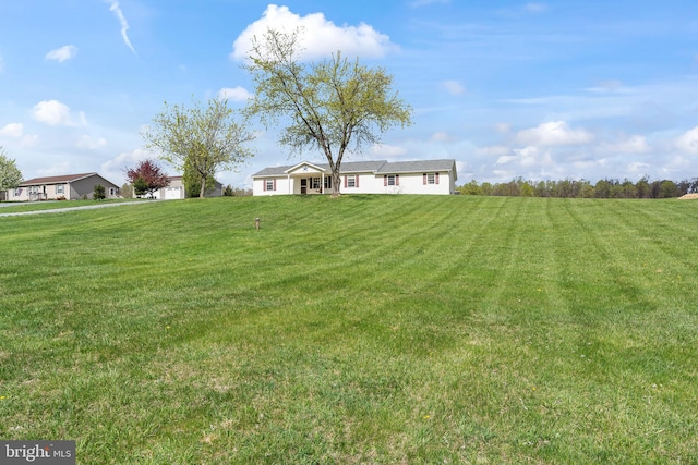 10257 Back Creek Valley Rd, Hedgesville, WV 25427 - view of yard featuring a rural view