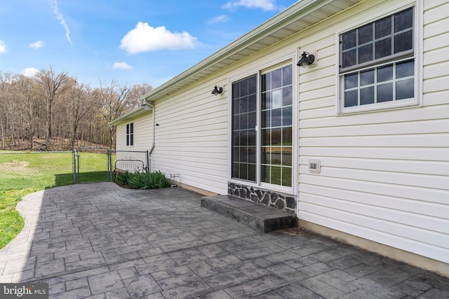 10257 Back Creek Valley Rd, Hedgesville, WV 25427 - view of patio / terrace with fence