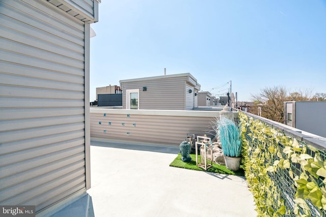 2237 N Hope St, Philadelphia, PA 19133 - view of patio / terrace with a balcony