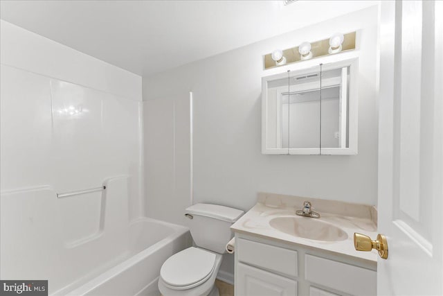 615 Brandon Rd, Norristown, PA 19403 - bathroom featuring vanity, toilet, and  shower combination