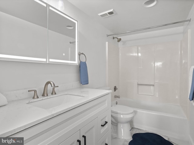3800 Powell Ln Unit 828, Falls Church, VA 22041 - bathroom with shower / bath combination, toilet, and vanity