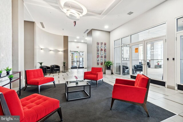 common area featuring visible vents
