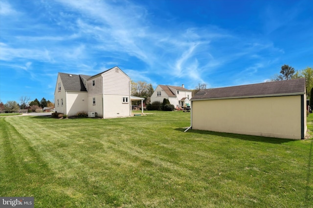 view of yard