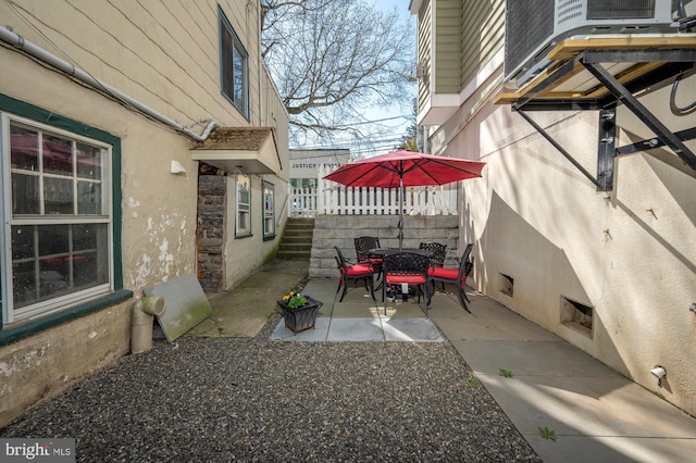 16 S Union St, Lambertville, NJ 08530 - view of patio with fence