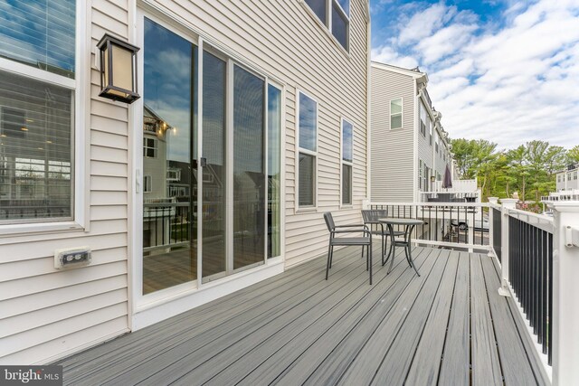350 Star Tavern Ln, West Chester, PA 19382 - wooden deck featuring outdoor dining space