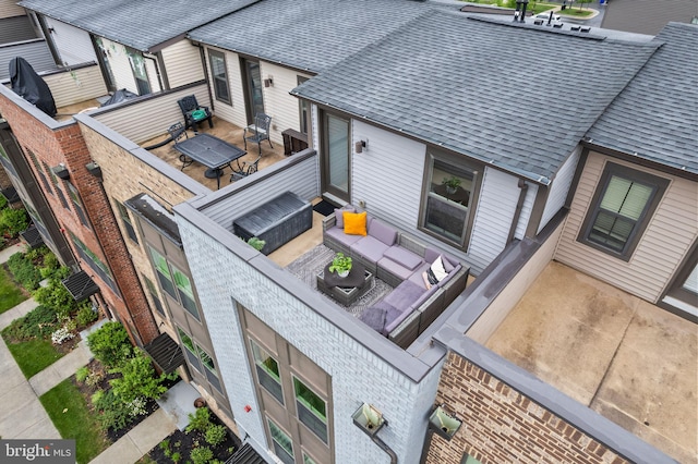 22186 Mccormick Ter, Ashburn, VA 20148 - view from above of property