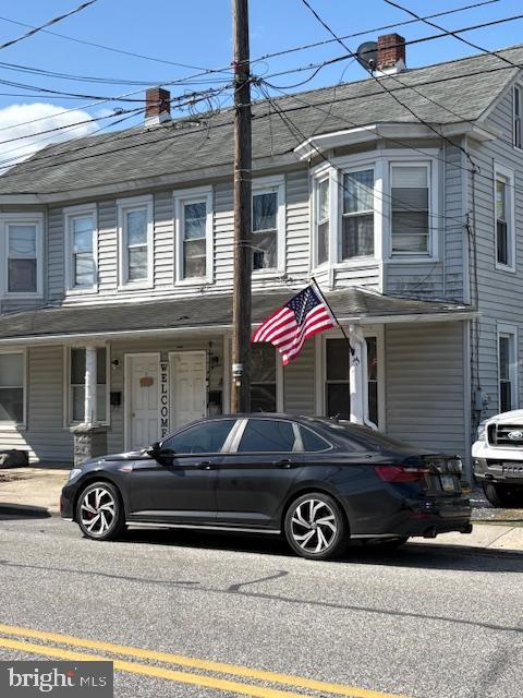 multi unit property with a chimney