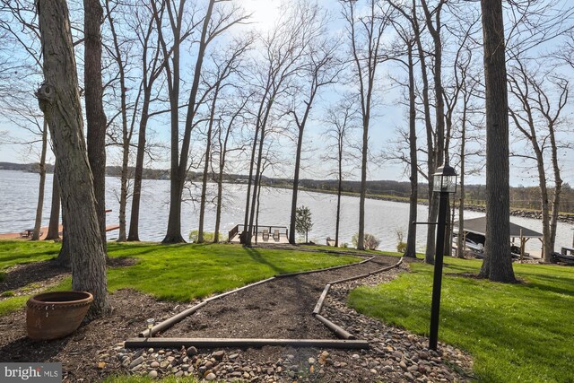 property view of water