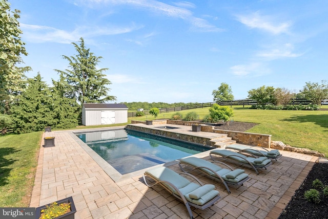 36437 Whispering Springs Ct, Purcellville, VA 20132 - outdoor pool with a patio area