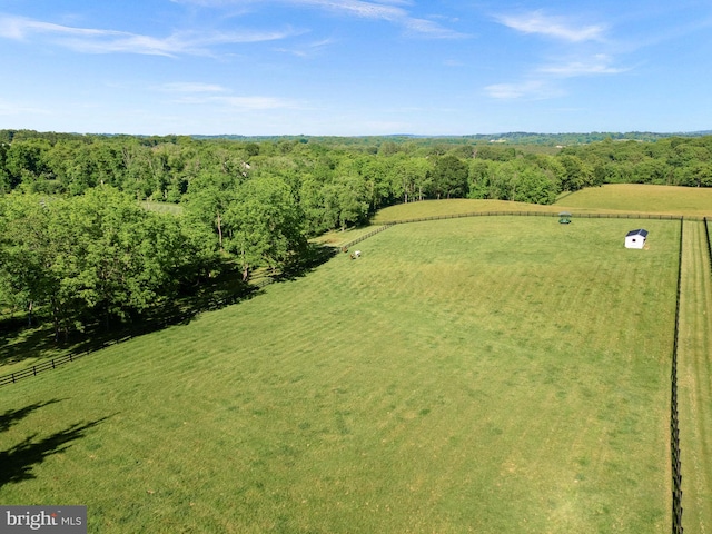 36437 Whispering Springs Ct, Purcellville, VA 20132 - aerial view of sparsely populated area with a pastoral area
