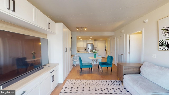 50 Florida Ave NE Unit 412, Washington, DC 20002 - living room with light wood-style flooring