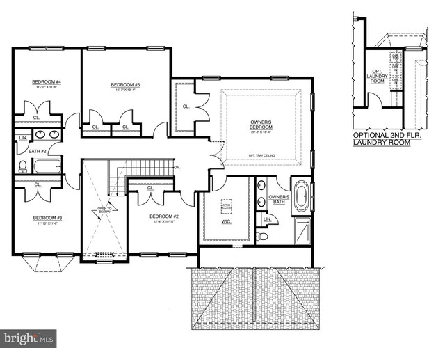 126 Green Forest Dr Unit 5Houston, Middletown, DE 19709 - floor plan
