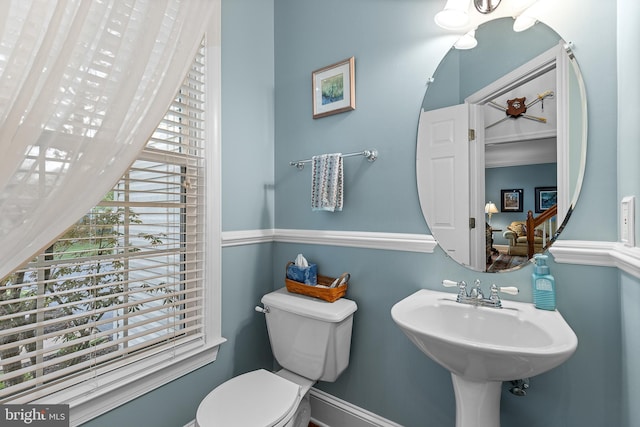 26 Blossom Wood Ct, Stafford, VA 22554 - bathroom with a sink and toilet