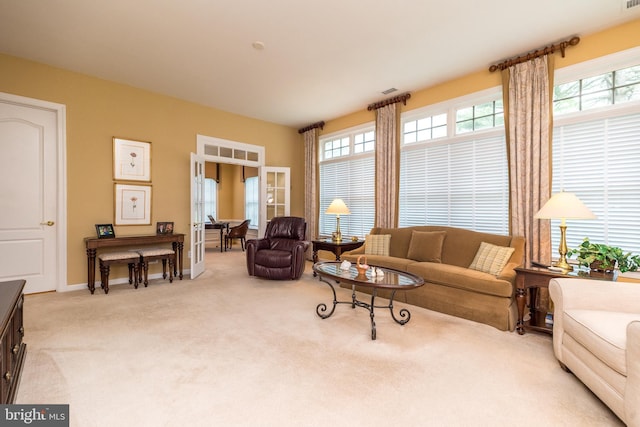 106 Mahogany Way, Upper Gwynedd, PA 19446 - living area with baseboards and carpet flooring