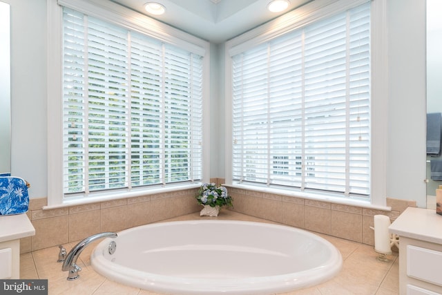 106 Mahogany Way, Upper Gwynedd, PA 19446 - full bath featuring a bath, plenty of natural light, and vanity