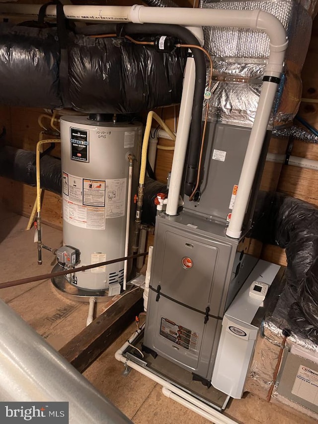 utilities with water heater