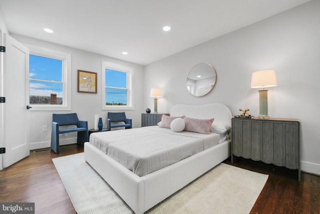 133 Ingraham St NW, Washington, DC 20011 - bedroom featuring wood finished floors and recessed lighting