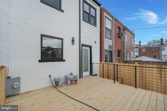 133 Ingraham St NW, Washington, DC 20011 - view of wooden terrace
