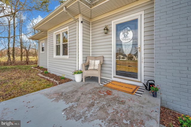 522 White Oak Rd, Fredericksburg, VA 22405 - property entrance with brick siding