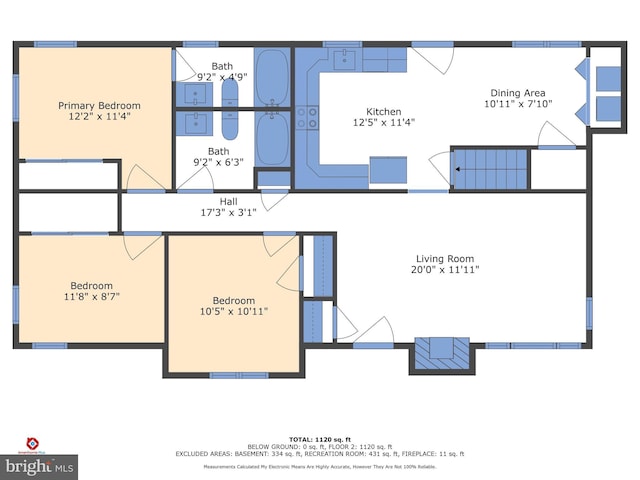 522 White Oak Rd, Fredericksburg, VA 22405 - plan