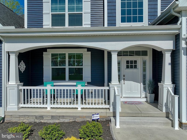 22144 Welches Way, Lewes, DE 19958 - property entrance with a porch