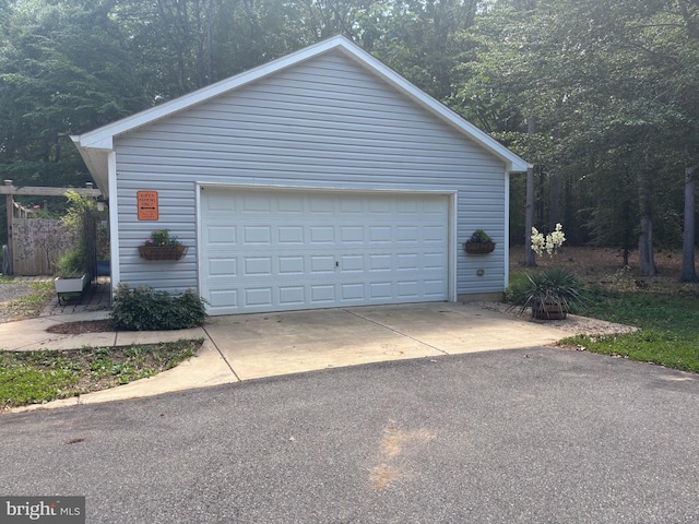 14500 River Junction Dr, Fredericksburg, VA 22407 - view of detached garage