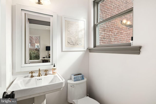 20-22 W Harvey St, Philadelphia, PA 19144 - half bathroom featuring a sink and toilet