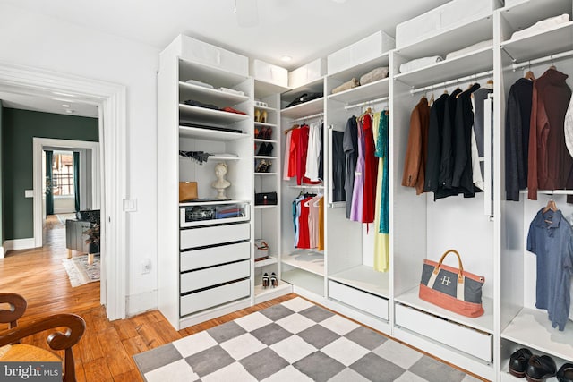 20-22 W Harvey St, Philadelphia, PA 19144 - walk in closet with wood finished floors