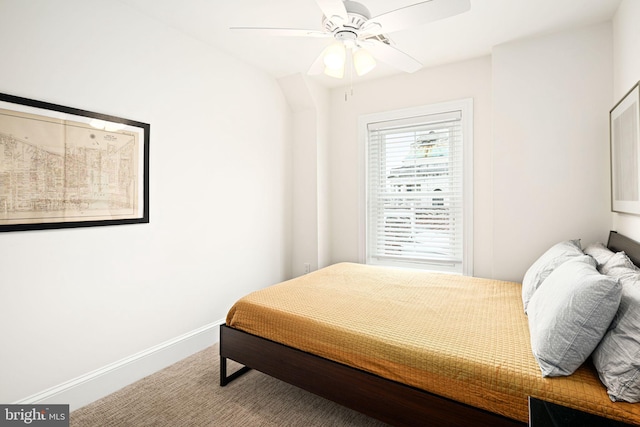 20-22 W Harvey St, Philadelphia, PA 19144 - bedroom with baseboards, carpet, and a ceiling fan