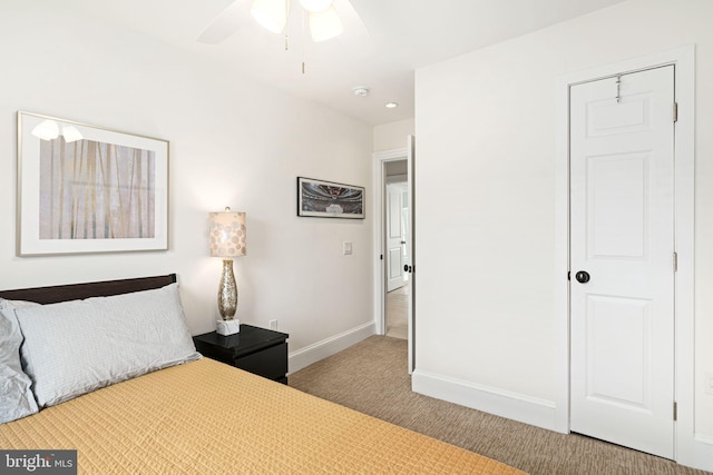 20-22 W Harvey St, Philadelphia, PA 19144 - bedroom with carpet floors, baseboards, and ceiling fan