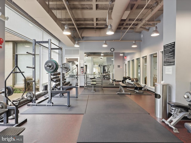 350 G St SW Unit N407, Washington, DC 20024 - view of workout area