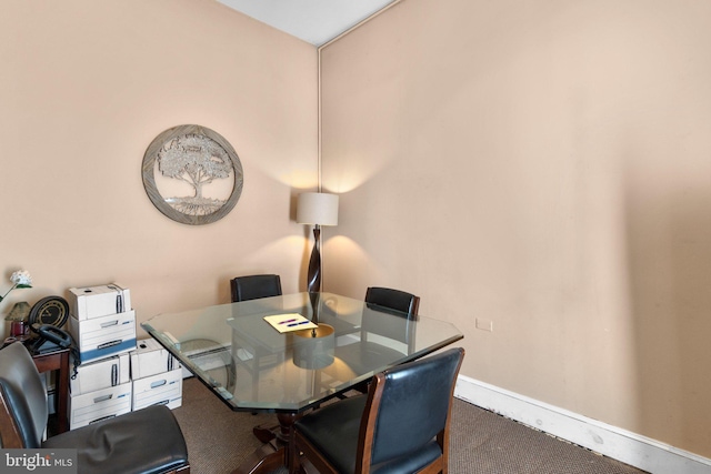 196 E Main St, Westminster, MD 21157 - dining space with baseboards and carpet