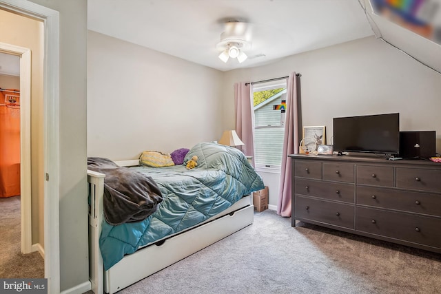 813 Petinot Pl, Stevensville, MD 21666 - bedroom with carpet flooring, baseboards, and ceiling fan