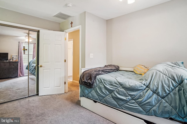 813 Petinot Pl, Stevensville, MD 21666 - bedroom with carpet flooring and a closet