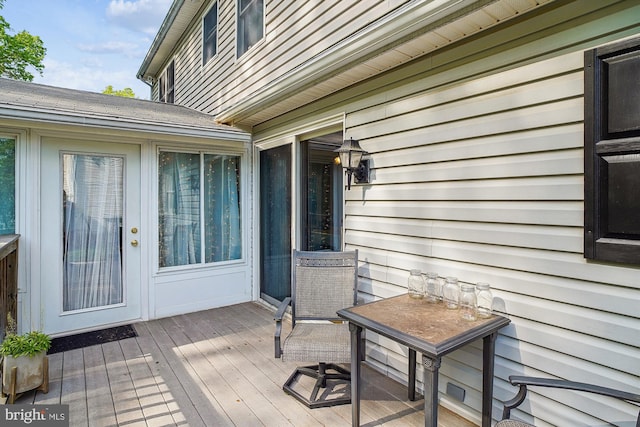813 Petinot Pl, Stevensville, MD 21666 - view of wooden terrace