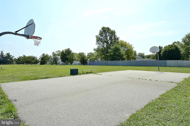 813 Petinot Pl, Stevensville, MD 21666 - view of basketball court with community basketball court