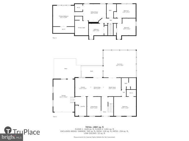 813 Petinot Pl, Stevensville, MD 21666 - property floor plan