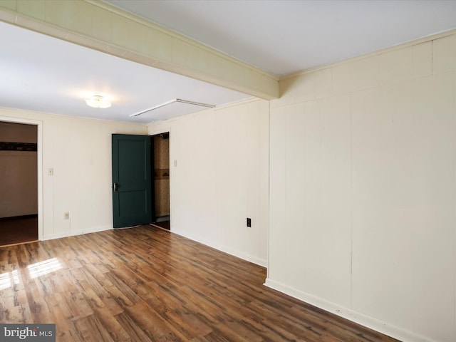 2297 Big Cove Tannery Rd, Big Cove Tannery, PA 17212 - spare room with wood finished floors and baseboards