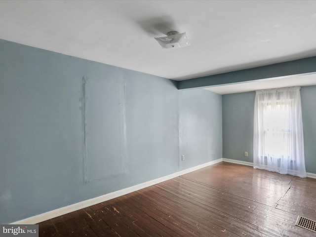 2297 Big Cove Tannery Rd, Big Cove Tannery, PA 17212 - unfurnished room with hardwood / wood-style floors, visible vents, and baseboards