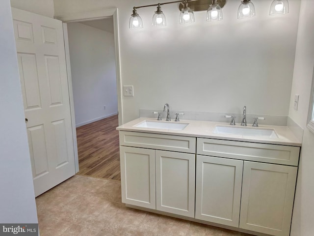 531 E High St, Bellefonte, PA 16823 - full bath with double vanity and a sink