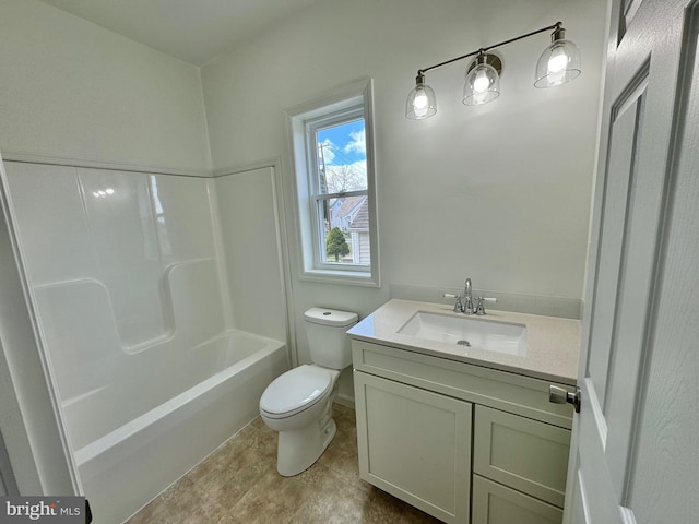 531 E High St, Bellefonte, PA 16823 - full bathroom with shower / washtub combination, vanity, and toilet